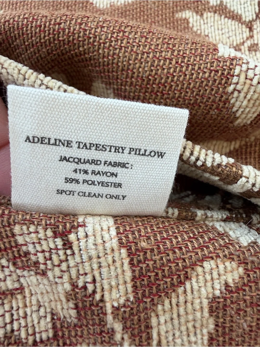 Twenty Third by Deanne Adeline Tapestry Pillow 23x23